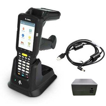 [MC333U-GJ4EG4WR-1SKT] Bộ máy quét mã vạch di động MC333U, 47key (đã bao gồm đế sạc, nguồn và cáp sạc), PN: MC333U-GJ4EG4WR-1SKT, hiệu Zebra